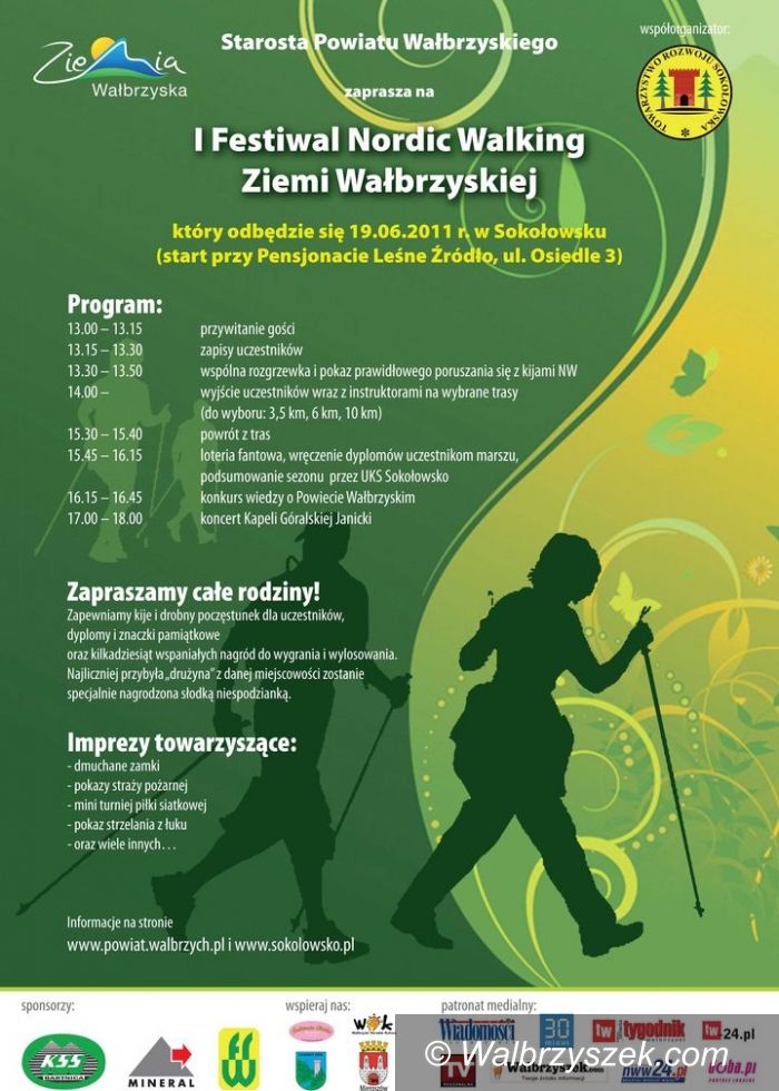 Wałbrzych/Sokołowsko: Niedziela z kijkami