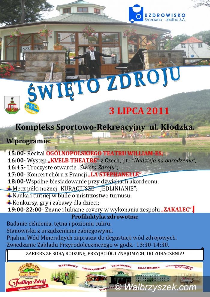 Jedlina - Zdrój: „Święto Zdroju” w Jedlinie – Zdroju