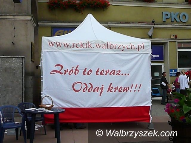 Wałbrzych: Zrób to teraz ... Oddaj krew!!! – Wałbrzyszanie przyłączyli się do akcji