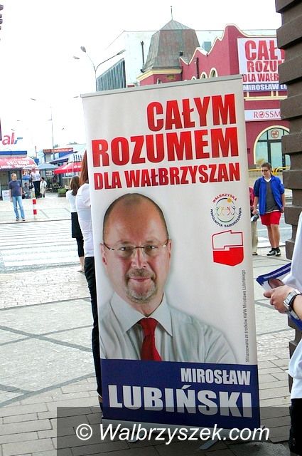 Wałbrzych: Piekarska i Dyduch popierają Lubińskiego