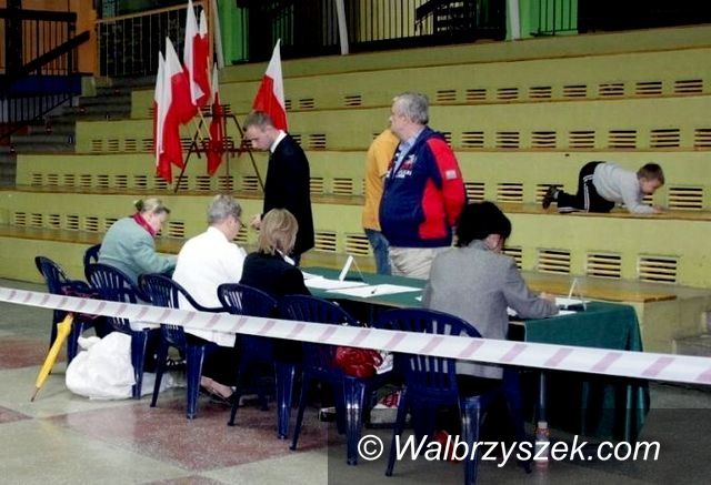 Wałbrzych: Trwają wybory prezydenckie w Wałbrzychu [aktualizacja z godziny 13:20]