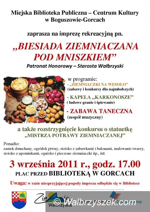 REGION, Boguszów-Gorce: Dwie duże imprezy odbędą się w Boguszowie–Gorcach