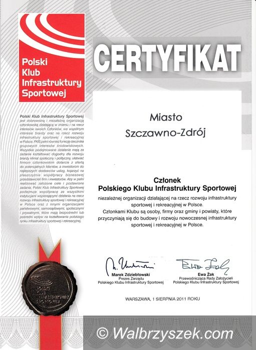 REGION, Szczawno-Zdrój: Szczawno–Zdrój w gronie PKIS