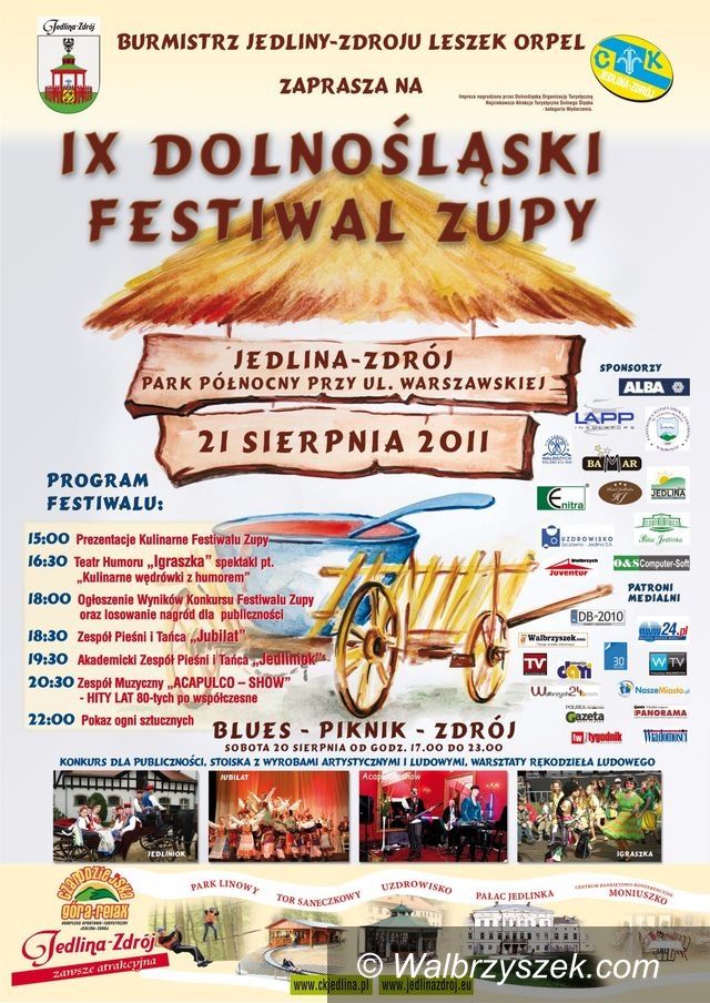 Jedlina - Zdrój: Jedlina zaprasza na zupę