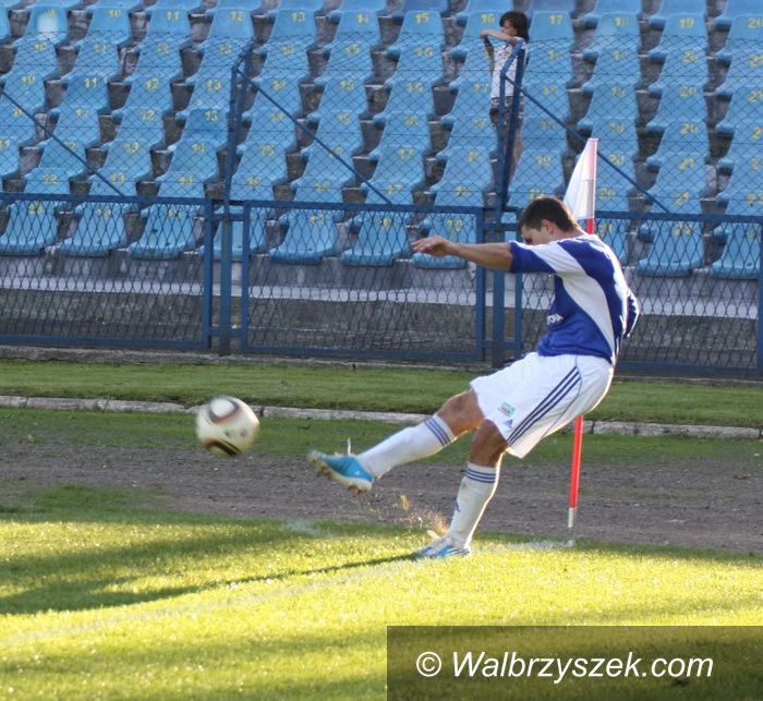 Wałbrzych: II liga piłki nożnej: Przebudzenie Górnika w najlepszym momencie