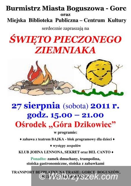 Boguszów - Gorce: Mieszkańcy Boguszowa – Gorc upieką ziemniaka