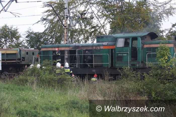 REGION, Boguszów-Gorce: Lokomotywa w ogniu