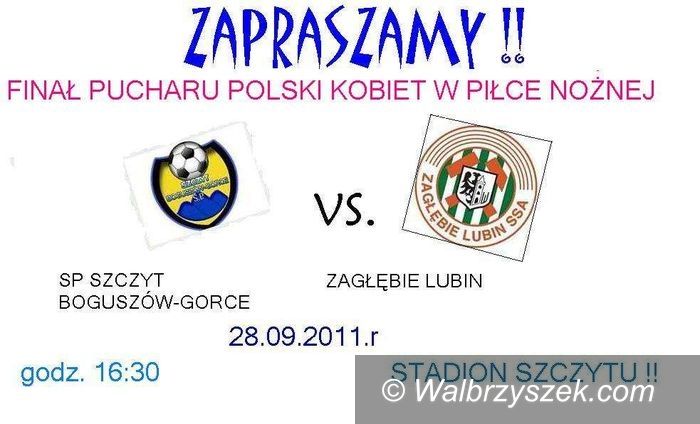 Boguszów-Gorce: Zagłębie Lubin przyjeżdża do Boguszowa