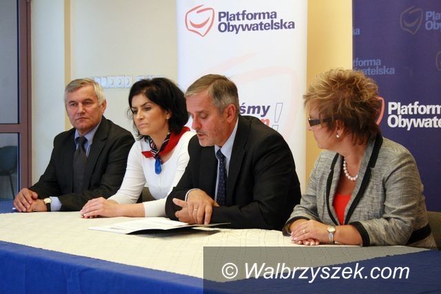 Wałbrzych: Prezydent wspiera kandydatów, a kandydaci aglomerację wałbrzyską