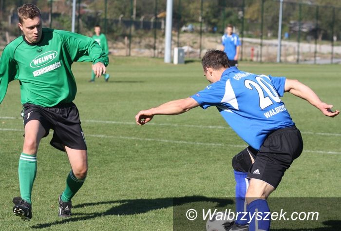 Wałbrzych: Piłkarska klasa A: Górnik II Wałbrzych – Zagłębie Wałbrzych 9–0