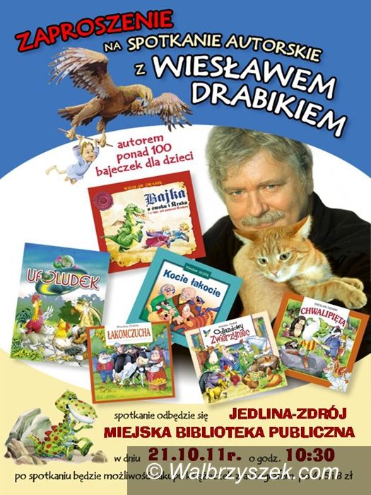 REGION, Jedlina-Zdrój: Spotkanie z autorem bajek