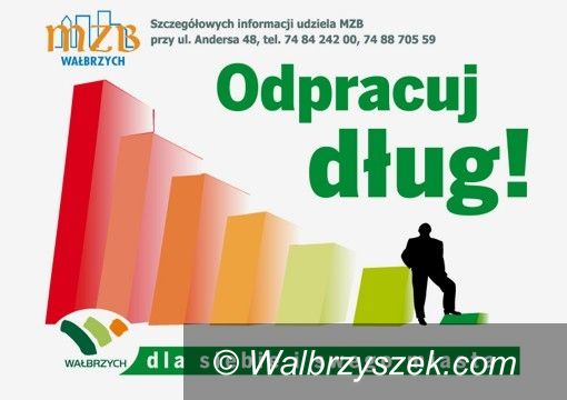 Wałbrzych: Ci, którzy chcą, odpracowują dług z korzyścią dla wizerunku miasta