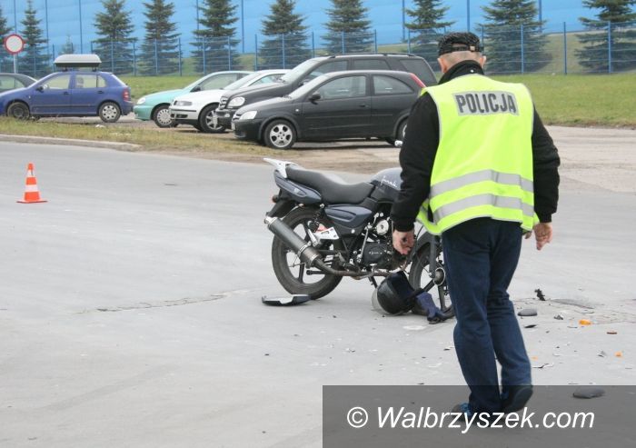 Wałbrzych: Kolizja na Uczniowskiej
