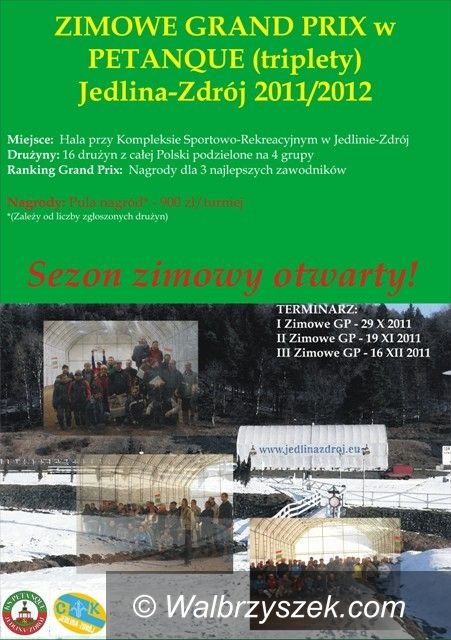 Jedlina-Zdrój: Zimowe Grand Prix w petanque