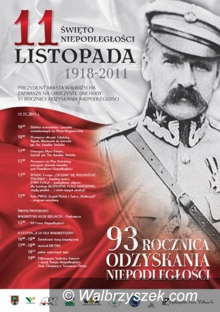 Wałbrzych: Święto Niepodległości w Wałbrzychu