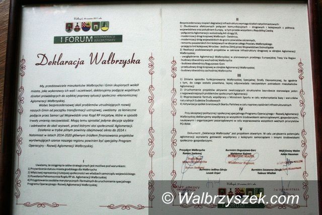 Wałbrzych: Prezydent spotkał się z parlamentarzystami