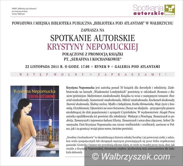 Wałbrzych: Krystyna Nepomucka pod Atlantami