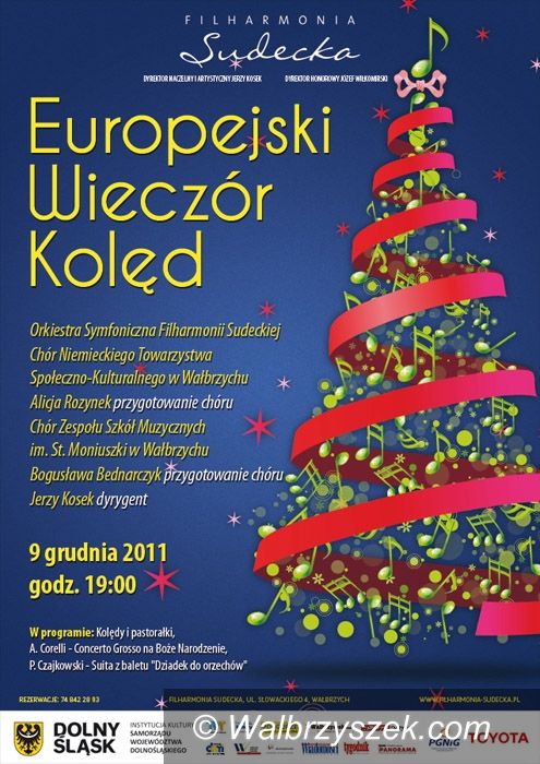 Wałbrzych: Zbliża się Koncert Bożonarodzeniowy w Filharmonii Sudeckiej