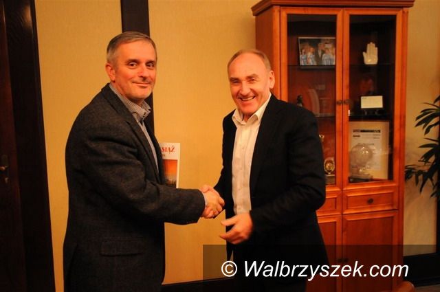 Wałbrzych: Czesław Lang z wizytą w Wałbrzychu