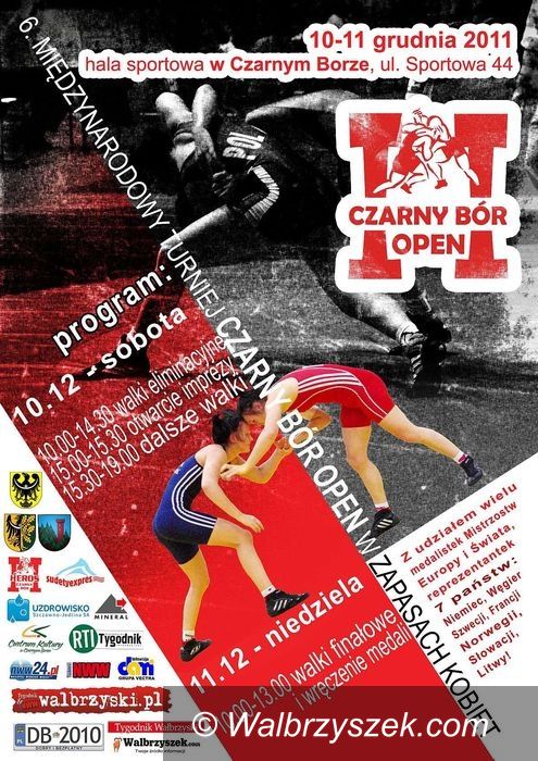 Czarny Bór: Międzynarodowe zapasy zagoszczą w Czarnym Borze