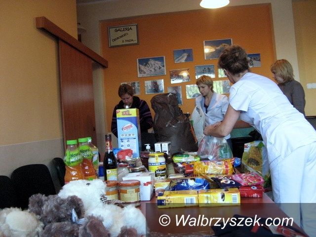 Wałbrzych: „Szlachetna paczka”  w Przychodni Piaskowa Góra