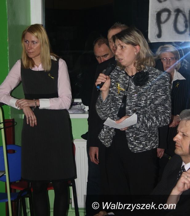 Wałbrzych: Nie było porozumienia na spotkaniu w Zespole Szkolno–Przedszkolnym nr 1 na Poniatowie