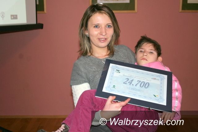 Książ: Dzięki tym pieniądzom życie Pauli będzie lepsze