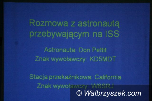 Wałbrzych/wszechświat: Energetyk w kosmosie
