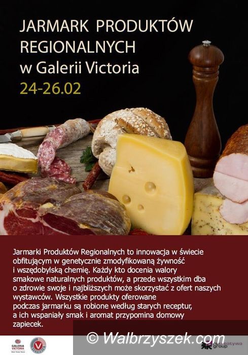 Wałbrzych: Jarmark Produktów Regionalnych w Galerii Victoria