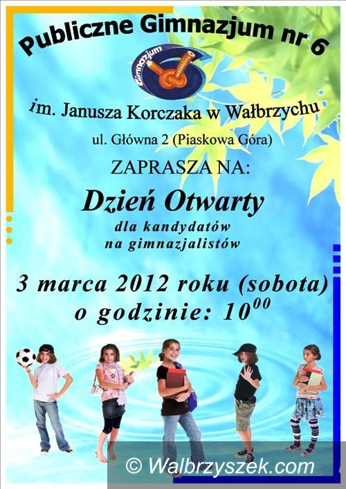 Wałbrzych: Dni otwarte w Publicznym Gimnazjum nr 6