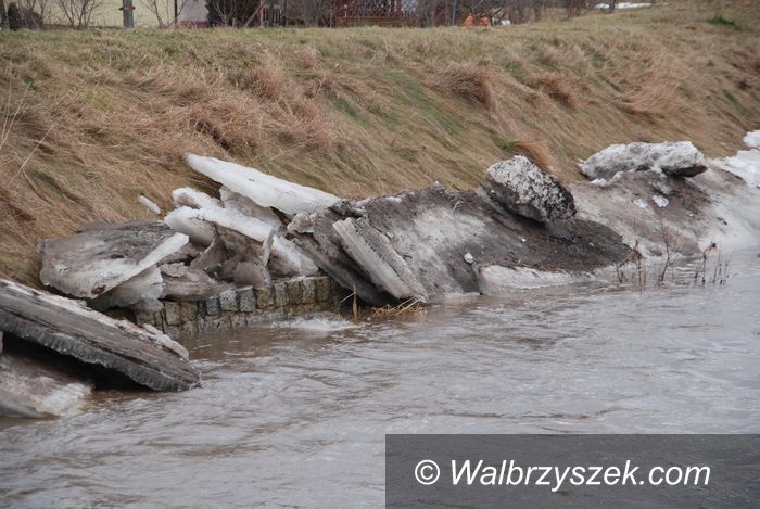REGION, Czarny Bór: Kra na rzece przyczyną podtopień