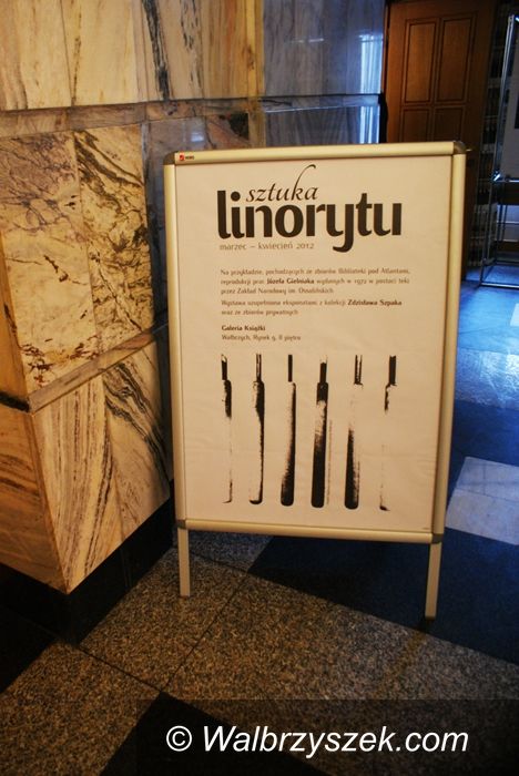 Wałbrzych: Sztuka linorytu w Bibliotece pod Atlantami