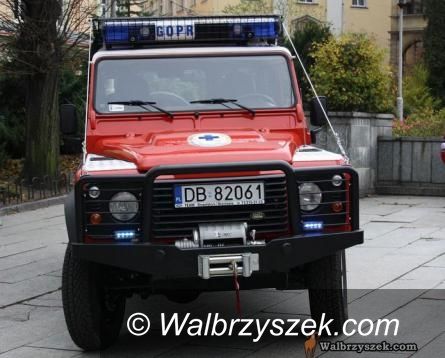 Wałbrzych: Goprowcy dostaną nowy sprzęt