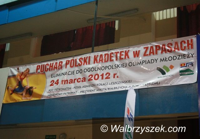 Wałbrzych: Młode zapaśniczki rywalizowały w Wałbrzychu