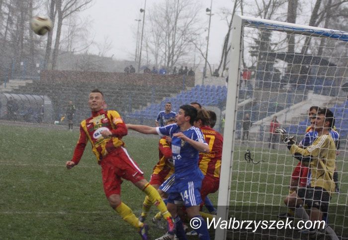 Wałbrzych: II liga piłki nożnej: Górnik Wałbrzych – Chojniczanka 0–0