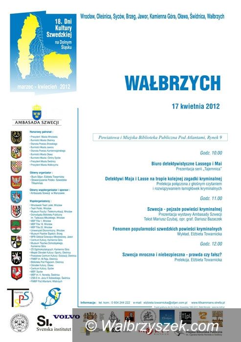 Wałbrzych: Wałbrzych Wielokulturowy – Dni Kultury Szwedzkiej