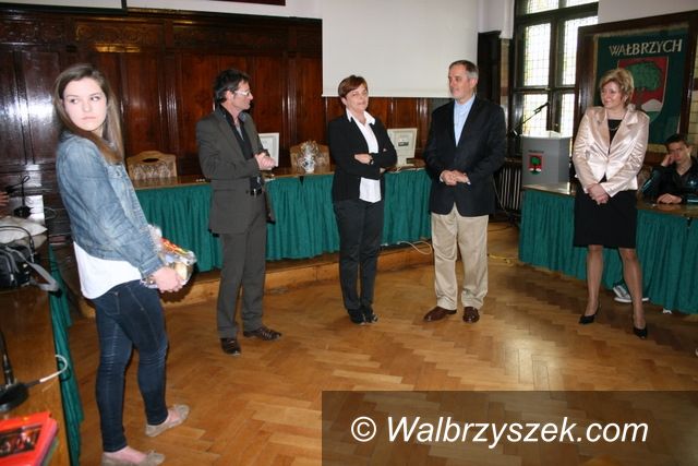 Wałbrzych: Młodzi Francuzi z wizytą w Wałbrzychu
