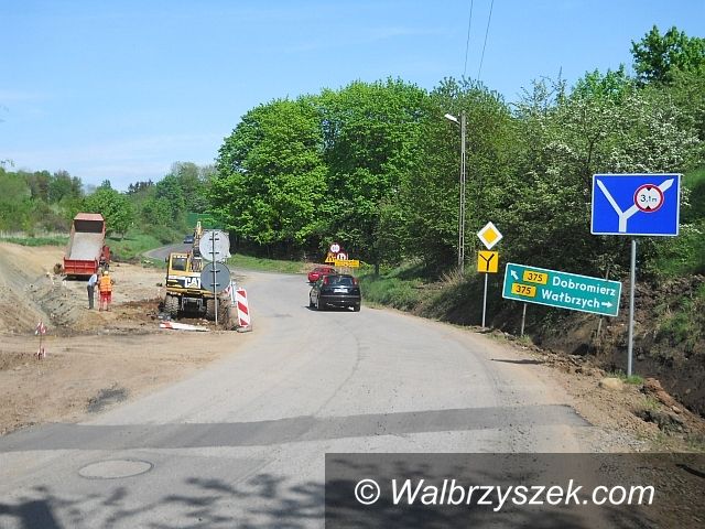 REGION, Szczawno Zdrój: Trwają intensywne prace przy budowie obwodnicy Szczawna Zdroju