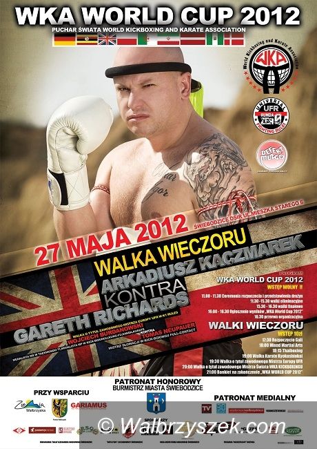 Świebodzice: Wielka gala „WKA World CUP 2012" już 27 maja