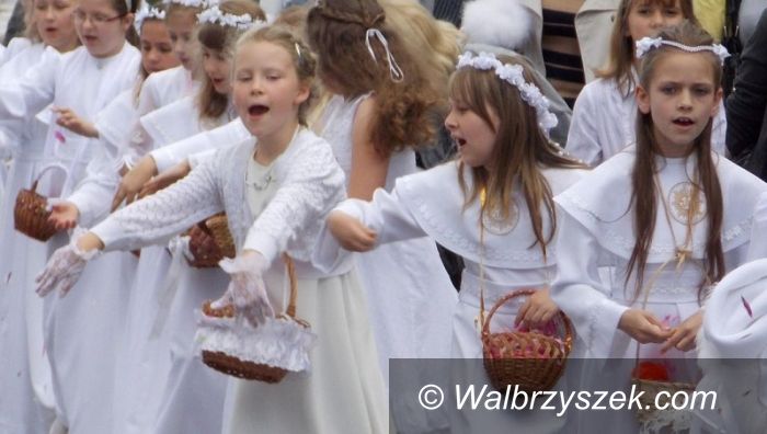 Wałbrzych: Boże Ciało w mieście