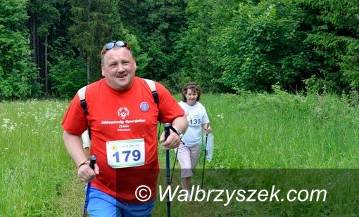 Sokołowsko: Maszerowali z kijami