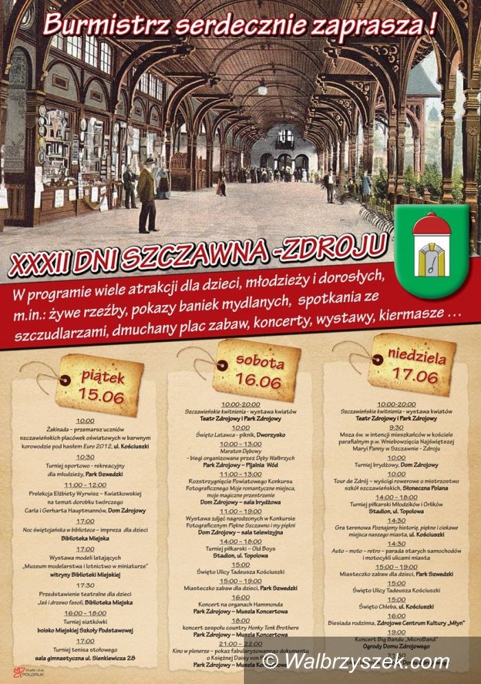 Szczawno-Zdrój: Dni Szczawna–Zdroju już wkrótce