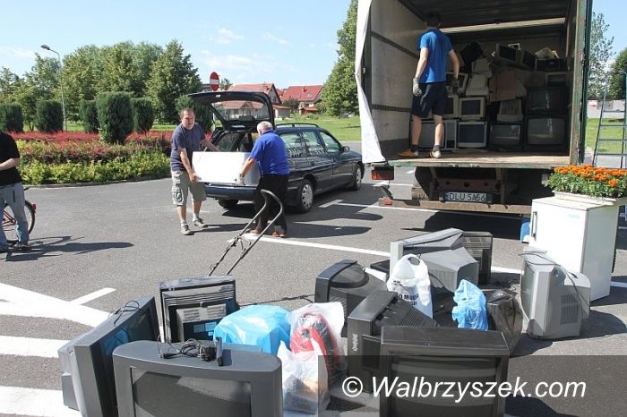 Świdnica: Rekordowa zbiórka elektrośmieci w Świdnicy