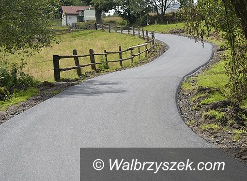 REGION, Walim: Trwa remont ul. Wiejskiej w Walimiu