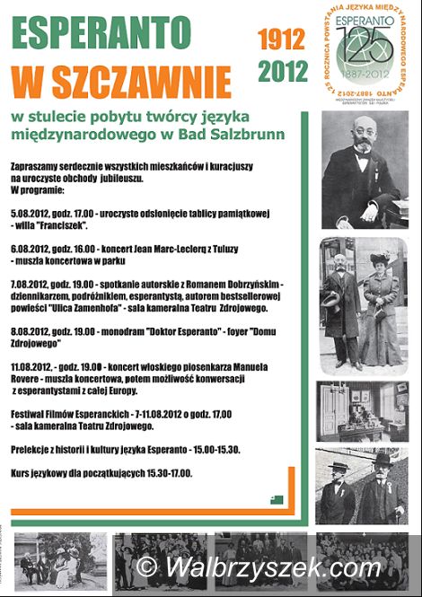 REGION, Szczawno Zdrój: Esperanto w Szczawnie Zdroju
