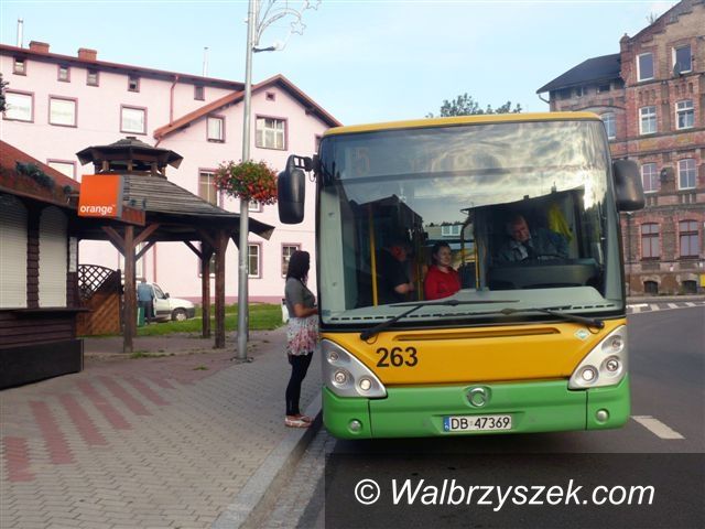 REGION, Jedlina Zdrój: Linia nr 5 dojeżdża już do Jedliny Zdroju