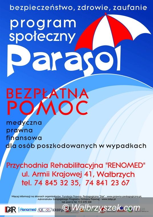Wałbrzych: „Parasol” zawsze w ostatnią środę miesiąca