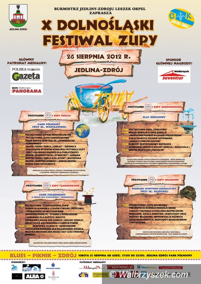 REGION, Jedlina-Zdrój: Jedlina zaprasza na Festiwal Zupy