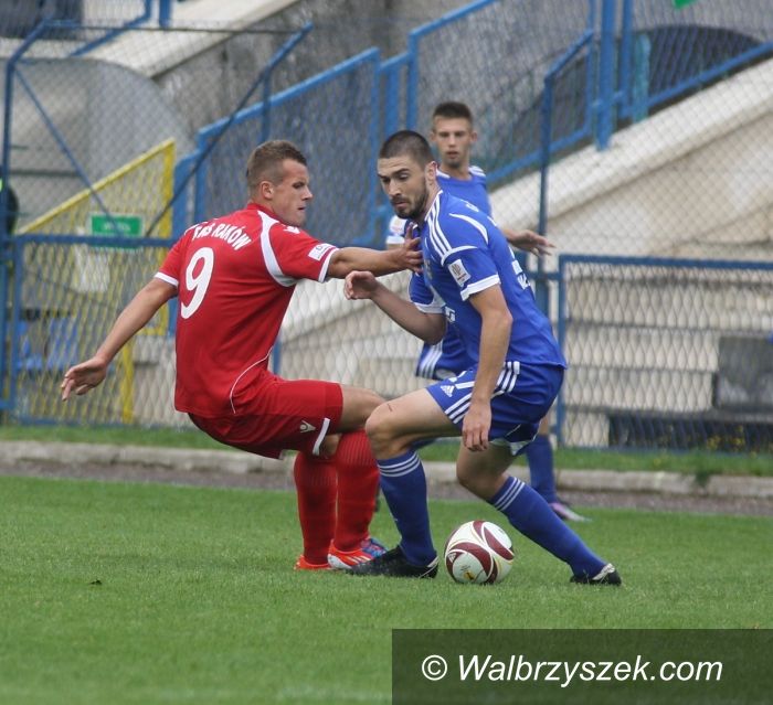 Wałbrzych: II liga piłki nożnej: Górnik Wałbrzych – Raków Częstochowa 0–1