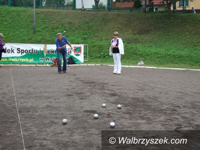 Wałbrzych: Grali w bule